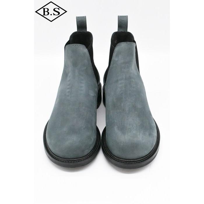 ノリエイ NORIEI ブーツ 10706 SIDE GORE BOOTS (CORDOVAN) GREYの画像