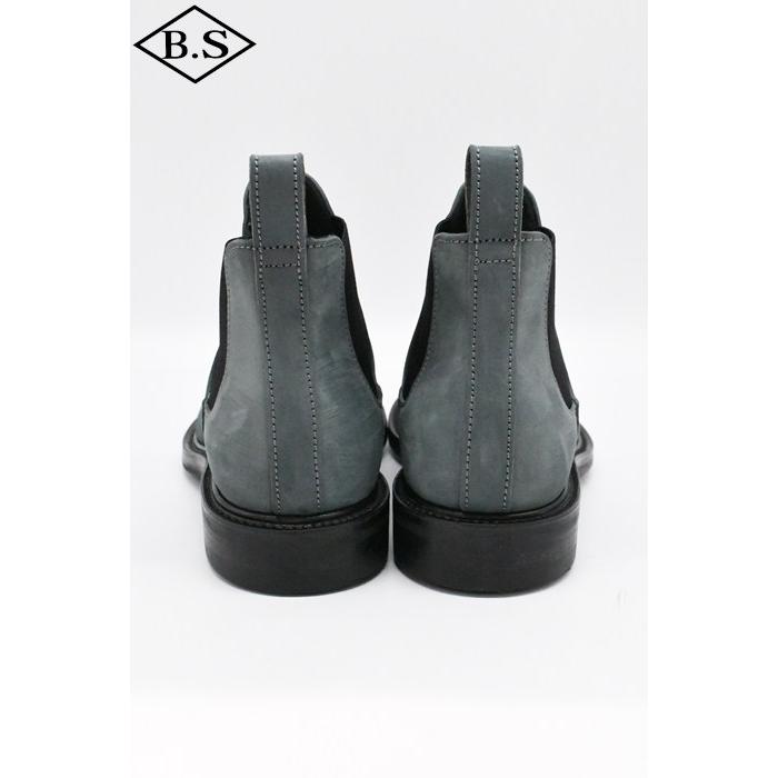 NORIEI ノリエイ ブーツ 10706 SIDE GORE BOOTS (CORDOVAN) GREY