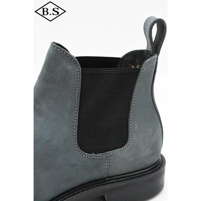 ノリエイ NORIEI ブーツ 10706 SIDE GORE BOOTS (CORDOVAN) GREYの画像