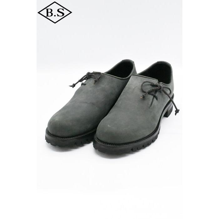 ノリエイ NORIEI ブーツ 10311 SIDE LACE SHOES (CORDOVAN) Greyの画像