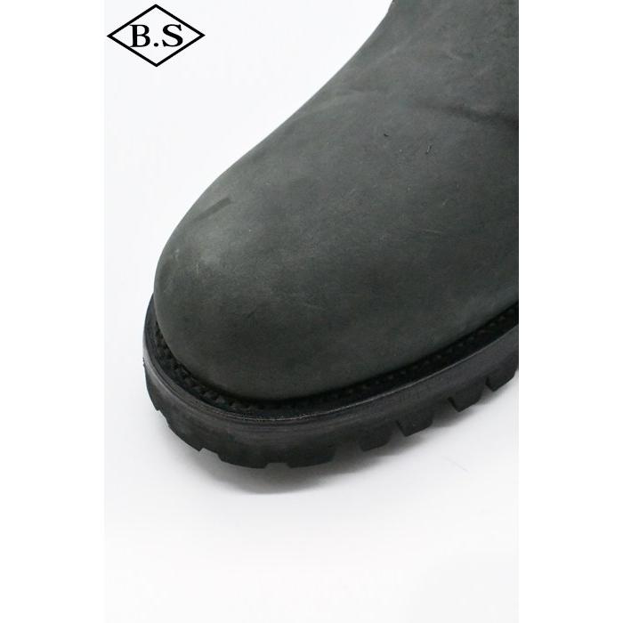 ノリエイ NORIEI ブーツ 10311 SIDE LACE SHOES (CORDOVAN) Greyの画像