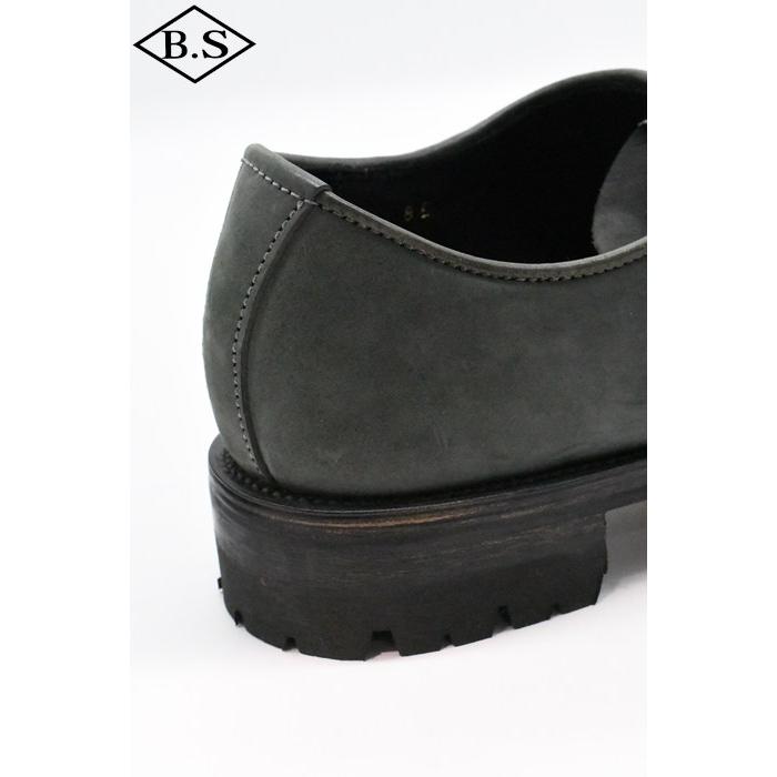 ノリエイ NORIEI ブーツ 10311 SIDE LACE SHOES (CORDOVAN) Greyの画像