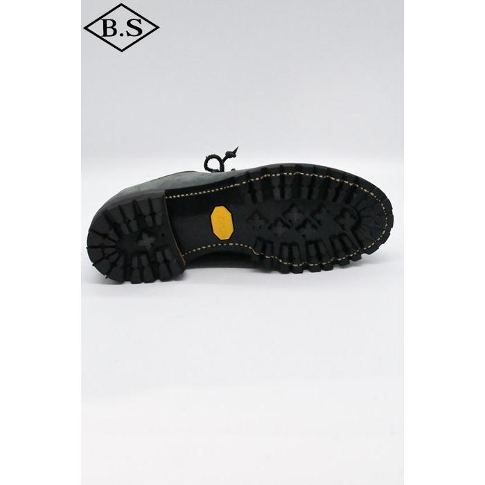 ノリエイ NORIEI ブーツ 10311 SIDE LACE SHOES (CORDOVAN) Greyの画像