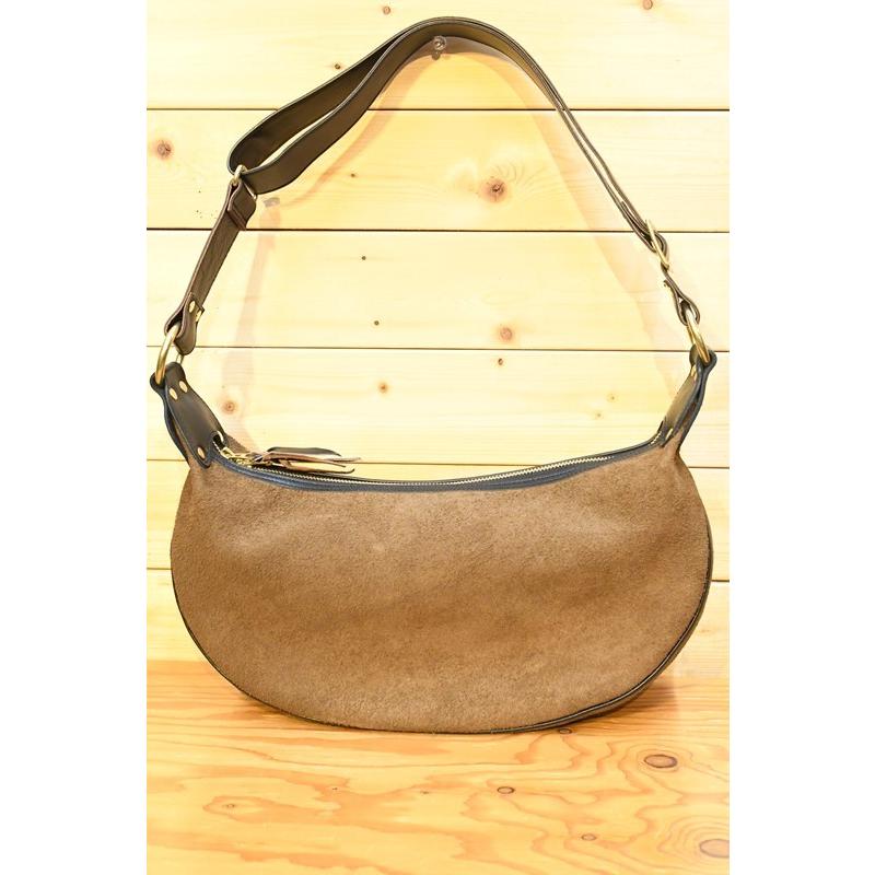 オーパス インセプション OPUS INCEPTION バッグ IPHSB-03R HORSE HIDE BANANA BAG ホースハイド バナナバッグ ブラウン×ブラックの画像