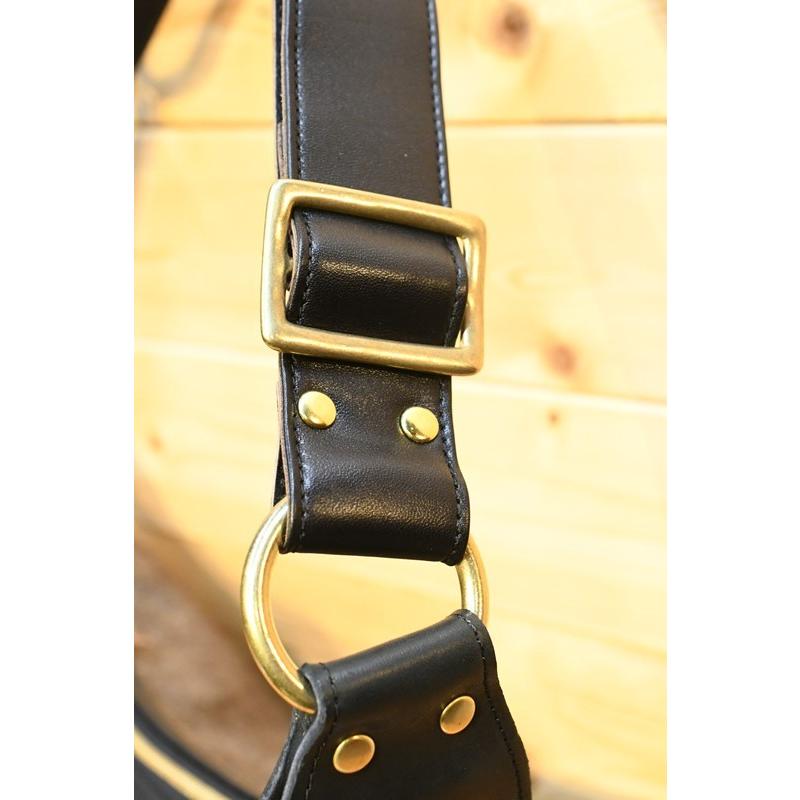 オーパス インセプション OPUS INCEPTION バッグ IPHSB-03R HORSE HIDE BANANA BAG ホースハイド バナナバッグ ブラウン×ブラックの画像