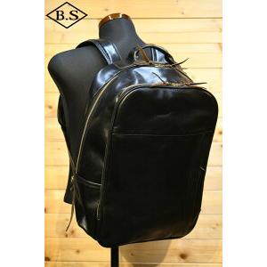 オーパス インセプション OPUS INCEPTION バックパック IPHSB-12 HORSE HIDE BACK PACK BLACK ホースハイド バックパック ブラックの画像