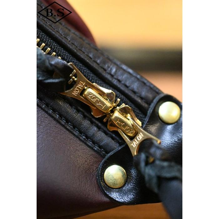 オーパス インセプション OPUS INCEPTION バッグ IPCEB-02 クロムエクセル レザーファニーパック CHROMEXCEL LEATHER FUNNY PACK BURGUNDYの画像