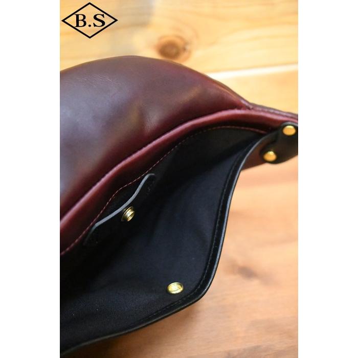 オーパス インセプション OPUS INCEPTION バッグ IPCEB-02 クロムエクセル レザーファニーパック CHROMEXCEL LEATHER FUNNY PACK BURGUNDYの画像