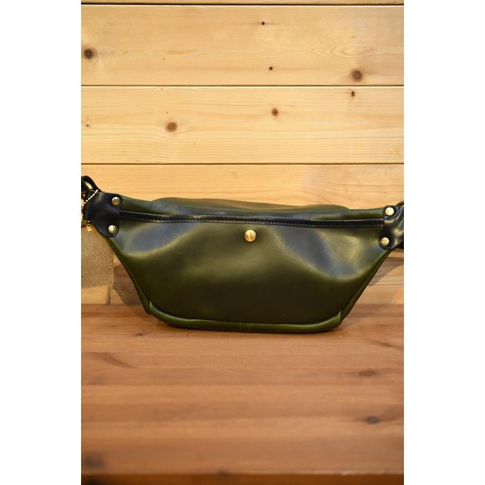 オーパス インセプション OPUS INCEPTION バッグ IPCEB-02 クロムエクセル レザーファニーパック CHROMEXCEL LEATHER FUNNY PACK GREENの画像