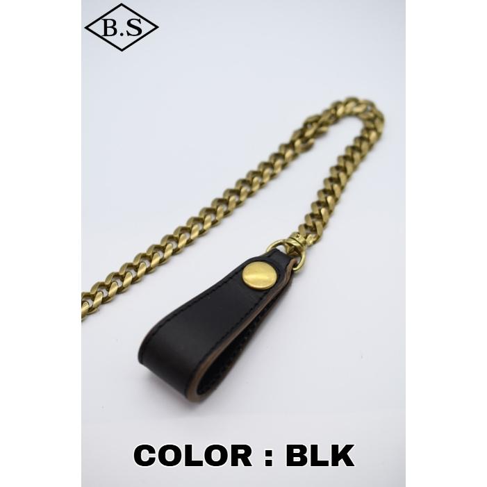 オーパス OPUS ウォレットチェーン  IPC-08 HORSE BUTT LEATHER BRASS CHAIN (BRASS)の画像