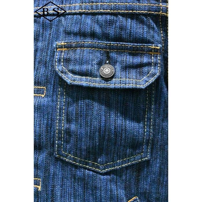ピュアブルー Pure blue japan デニムジャケット 6225 14.5oz Waterfall Denim Type 2 Jacketの画像
