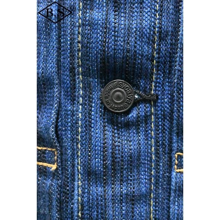 ピュアブルー Pure blue japan デニムジャケット 6225 14.5oz Waterfall Denim Type 2 Jacketの画像