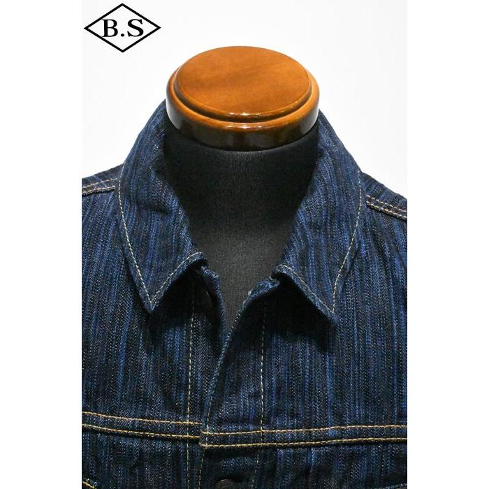 ピュアブルー Pure blue japan デニムジャケット 6225 14.5oz Waterfall Denim Type 2 Jacketの画像