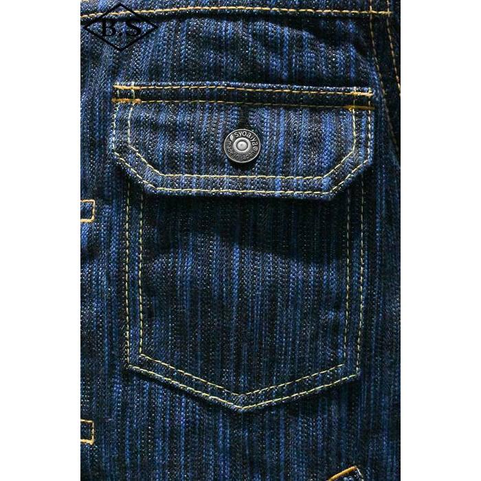 ピュアブルー Pure blue japan デニムジャケット 6225 14.5oz Waterfall Denim Type 2 Jacketの画像
