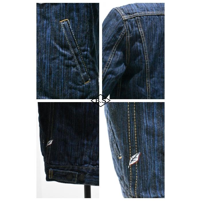 ピュアブルー Pure blue japan デニムジャケット 6225 14.5oz Waterfall Denim Type 2 Jacketの画像