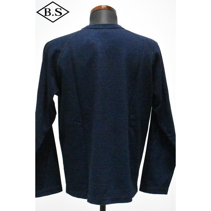 ピュアブルー Pure blue japan 長袖Tシャツ 5413 ヘビー天竺ラグランTシャツ | pure blue japan | 10