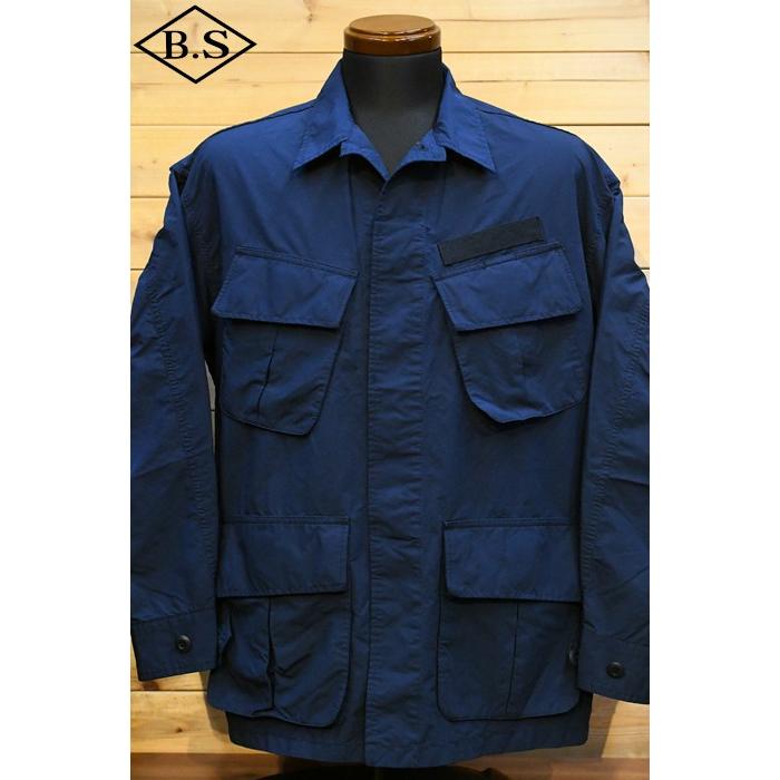 【sale20％OFF】ポータークラシック PORTER CLASSIC ジャケット PC-026-2656-0041 WEATHER MILITARY JACKET NAVYの画像