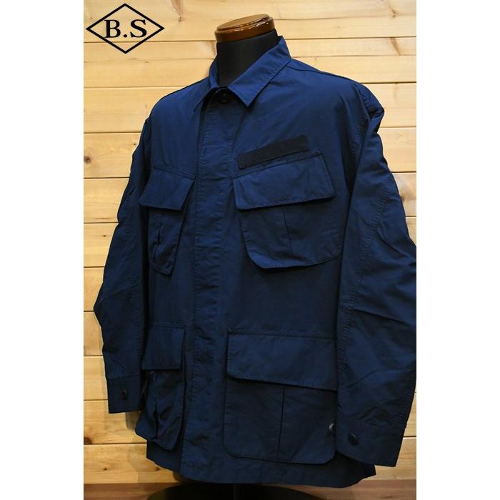 【sale20％OFF】ポータークラシック PORTER CLASSIC ジャケット PC-026-2656-0041 WEATHER MILITARY JACKET NAVYの画像