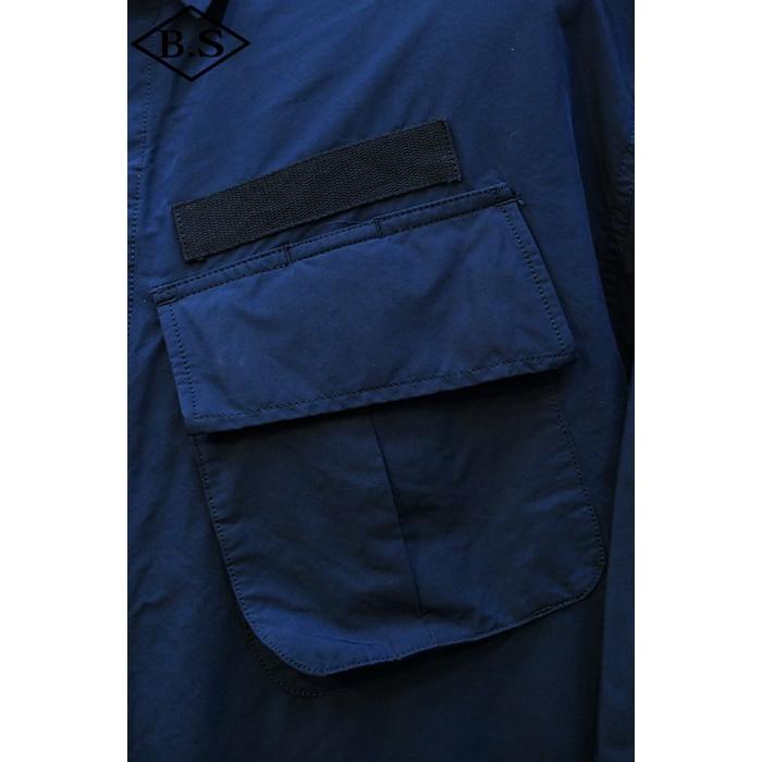【sale20％OFF】ポータークラシック PORTER CLASSIC ジャケット PC-026-2656-0041 WEATHER MILITARY JACKET NAVYの画像