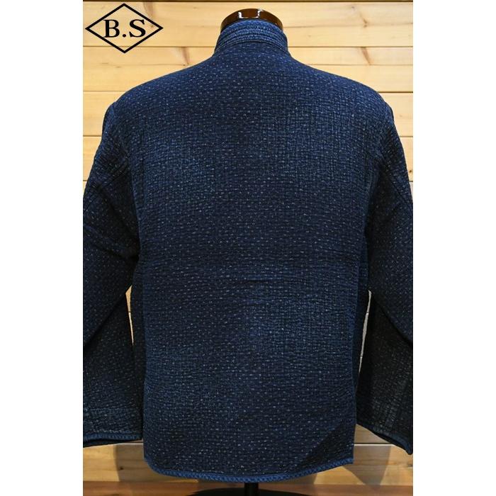 【sale20％OFF】ポータークラシック PORTER CLASSIC アウター PC-059-2603-0040 NEW SASHIKO CHINESE JACKET BLUEの画像