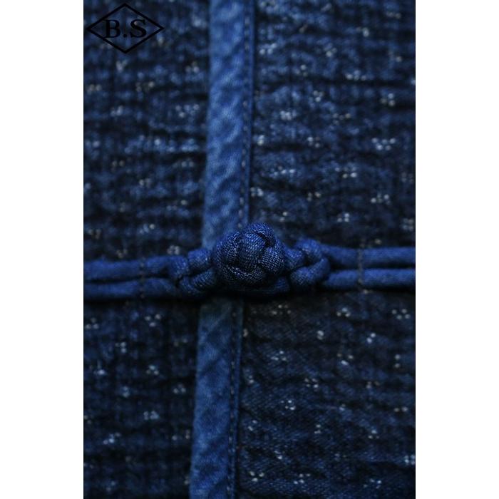 【sale20％OFF】ポータークラシック PORTER CLASSIC アウター PC-059-2603-0040 NEW SASHIKO CHINESE JACKET BLUEの画像
