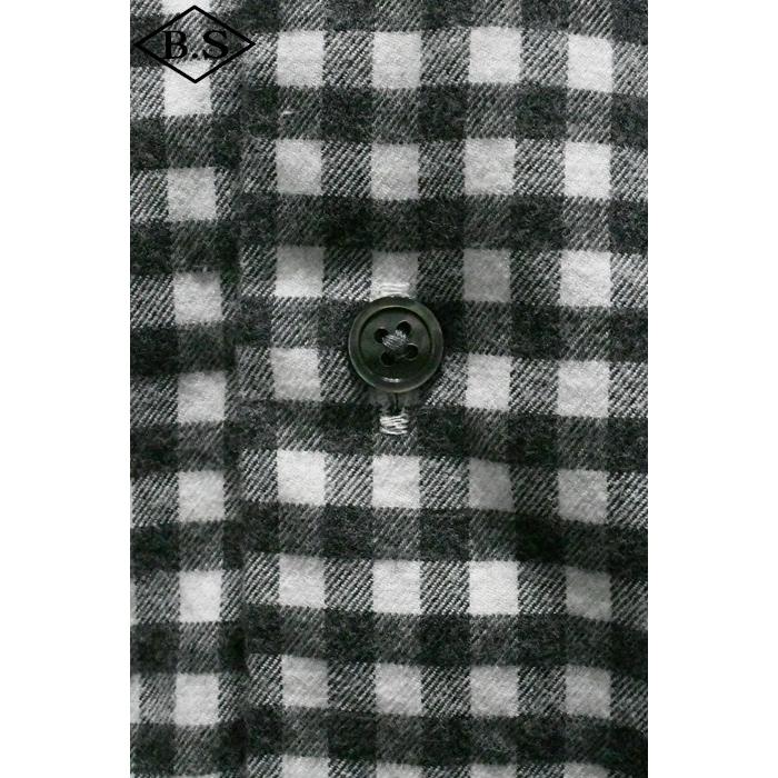 Porter Classic チェック柄長袖シャツ M PORTER CLASSIC（ポータークラシック） 長袖シャツ ROLL UP FLANNEL