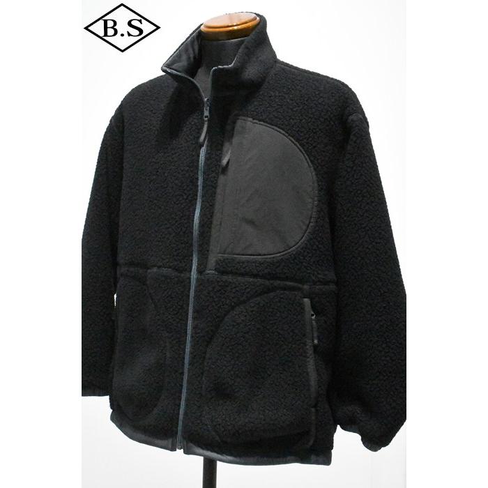 ポータークラシック PORTER CLASSIC アウター FLEECE LINER NYLON ZIP UP JACKET (POLARTEC) / WEATHER MJ CONNECTION BLACKの画像