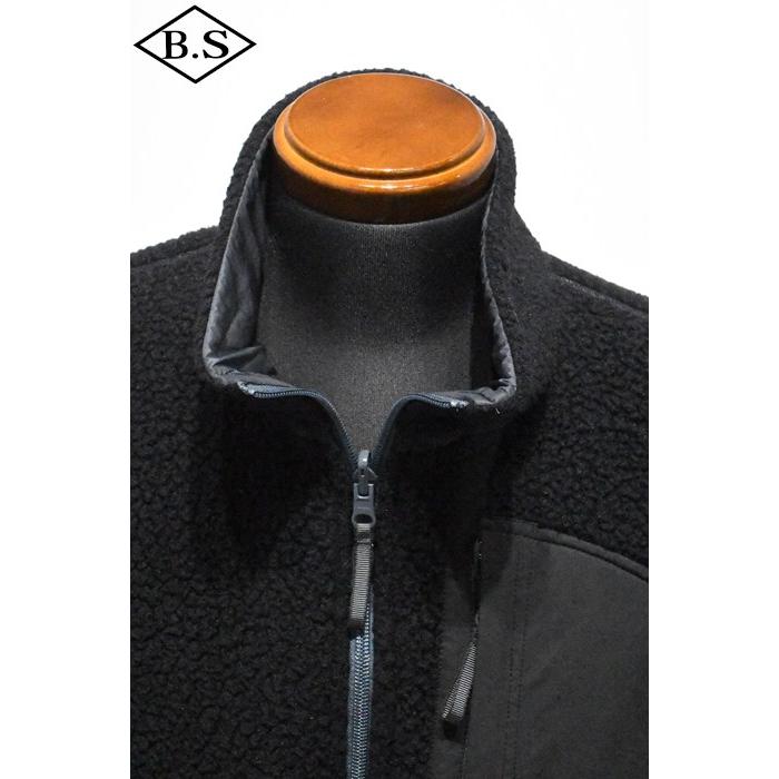 ポータークラシック PORTER CLASSIC アウター FLEECE LINER NYLON ZIP UP JACKET (POLARTEC) / WEATHER MJ CONNECTION BLACKの画像