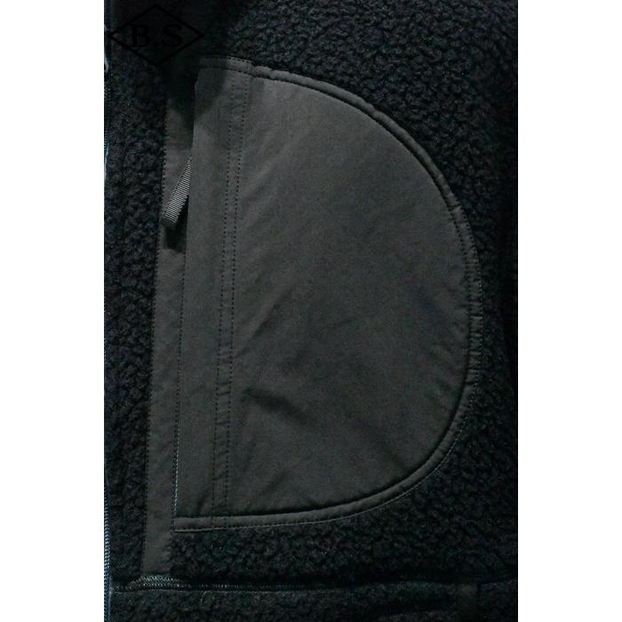 ポータークラシック PORTER CLASSIC アウター FLEECE LINER NYLON ZIP UP JACKET (POLARTEC) / WEATHER MJ CONNECTION BLACKの画像