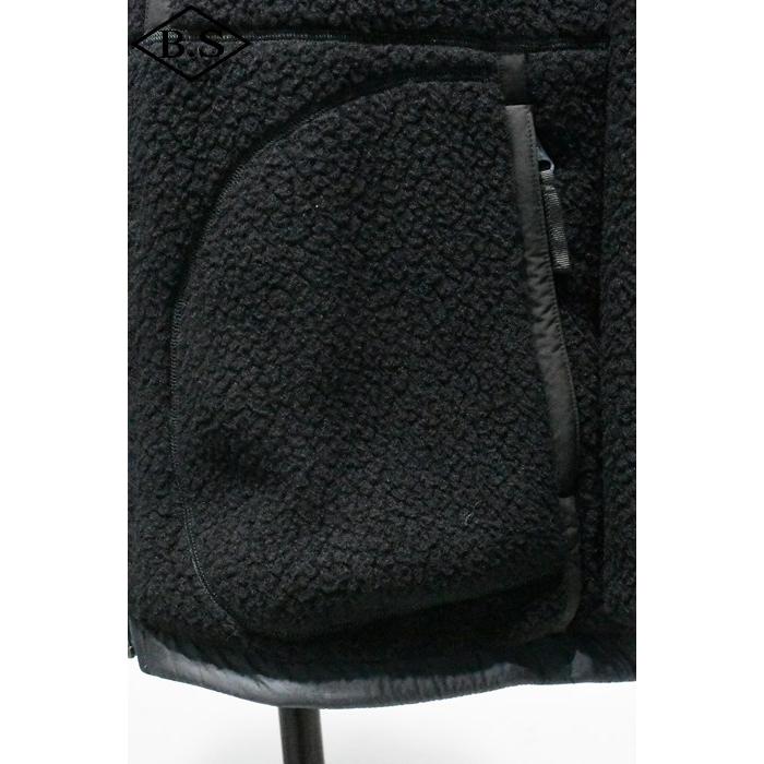 ポータークラシック PORTER CLASSIC アウター FLEECE LINER NYLON ZIP UP JACKET (POLARTEC) / WEATHER MJ CONNECTION BLACKの画像