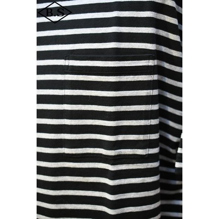 PORTER CLASSIC ポータークラシック Tシャツ BEATNIK BORDER T