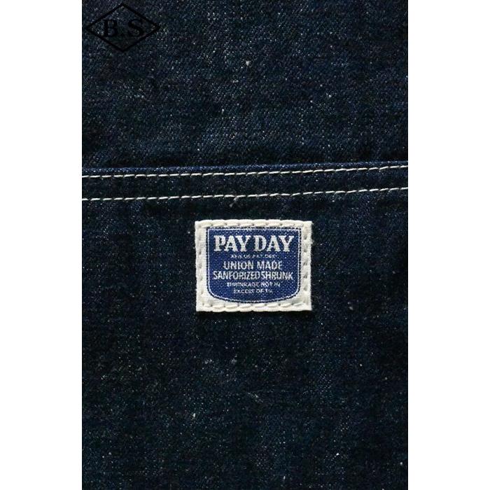 ペイデイ PAYDAY アウター PD20-CA-5 40' WWII MODEL COVERALL ノンウォッシュ INDIGOの画像