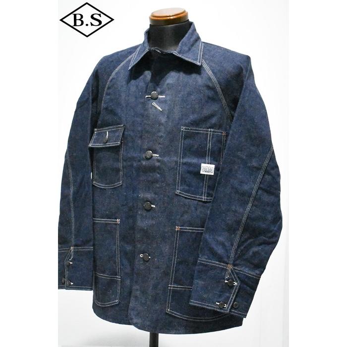 ペイデイ PAYDAY アウター PD28-CA-5  30' CHINSTRAP COVERALLノンウォッシュ INDIGOの画像