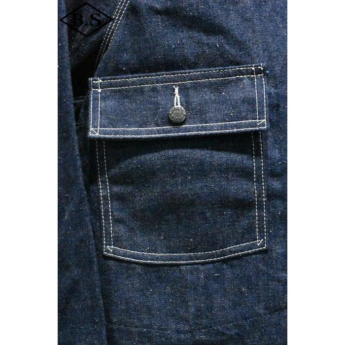 ペイデイ PAYDAY アウター PD28-CA-5  30' CHINSTRAP COVERALLノンウォッシュ INDIGOの画像