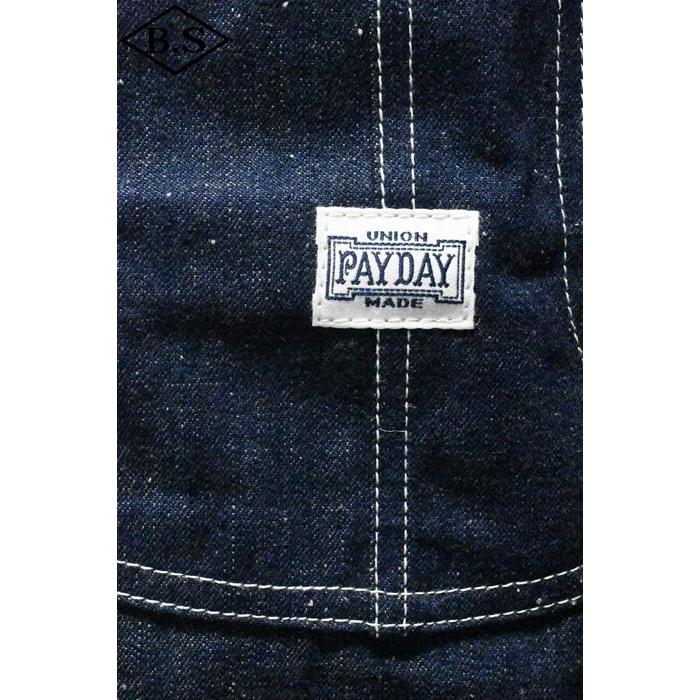 ペイデイ PAYDAY アウター PD28-CA-5  30' CHINSTRAP COVERALLノンウォッシュ INDIGOの画像