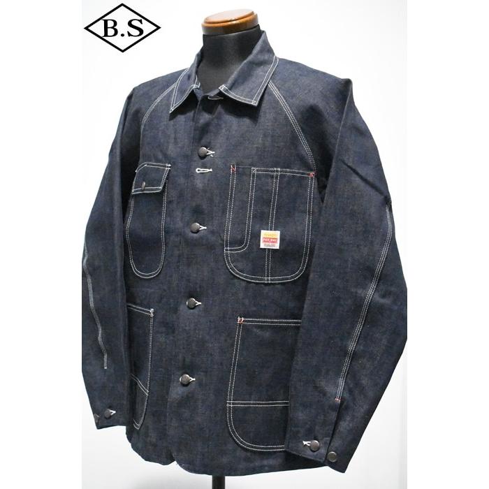 ペイデイ PAYDAY アウター PD36-CA-6 50' PENNEY'S MODEL COVERALL ノンウォッシュ INDIGOの画像