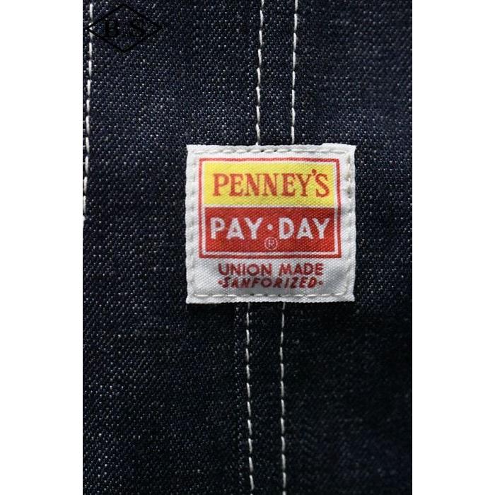 ペイデイ PAYDAY アウター PD36-CA-6 50' PENNEY'S MODEL COVERALL ノンウォッシュ INDIGOの画像