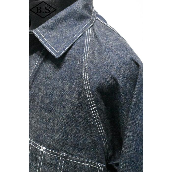 ペイデイ PAYDAY アウター PD37-CA-6 SUPER PAYDAY special products 30' CHINSTRAP COVERALL / INDIGO RIGIDの画像