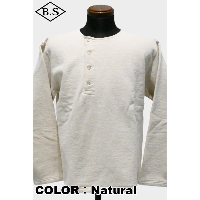 プリクエル PREQUEL スウェット C1011 Henley Sweatshirt ヘンリー
