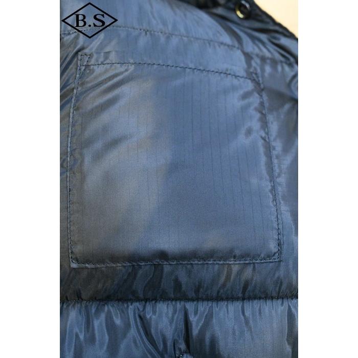 レインボーカントリー RAINBOW COUNTRY RCL-10073 "CHALLENGER" DOWN VEST DUO TONE レザーダウンベスト ブラック | レインボーカントリー | 06