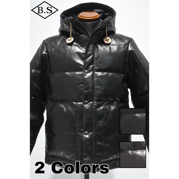 レインボーカントリー RAINBOW COUNTRY レザーダウンジャケット RCL