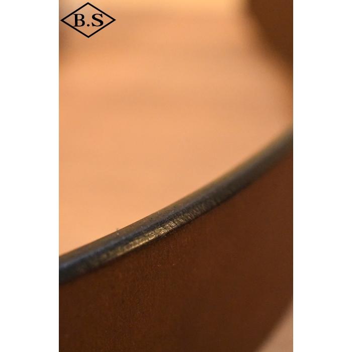 レインボーカントリー ベルト RAINBOW COUNTRY RCL-60001 LEATHER BELT ダブルピンベルト RED BROWN レッドブラウン | レインボーカントリー | 04