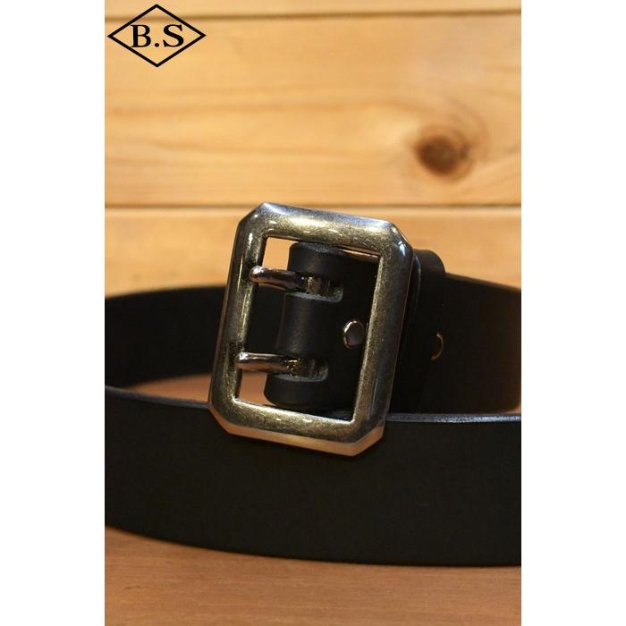 レインボーカントリー ベルト RAINBOW COUNTRY RCL-60001 LEATHER BELT ダブルピンベルト BLACk | レインボーカントリー