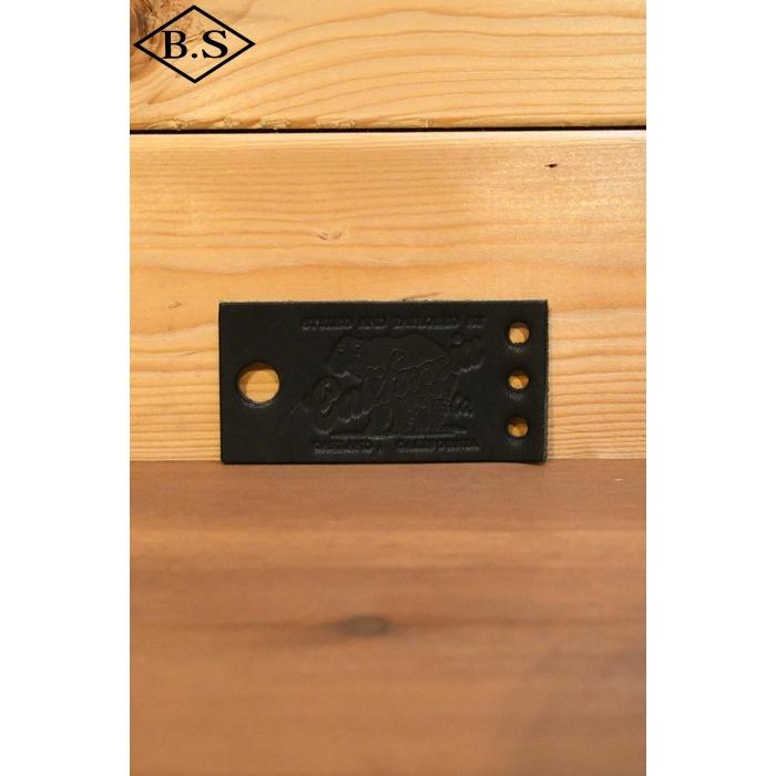 レインボーカントリー ベルト RAINBOW COUNTRY RCL-60001 LEATHER BELT ダブルピンベルト BLACk | レインボーカントリー | 02