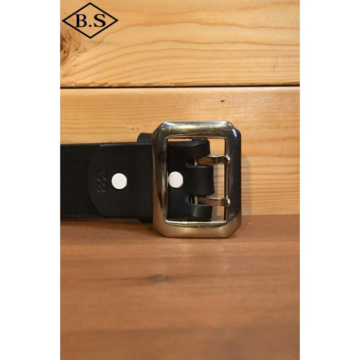 レインボーカントリー ベルト RAINBOW COUNTRY RCL-60001 LEATHER BELT ダブルピンベルト BLACk | レインボーカントリー | 05