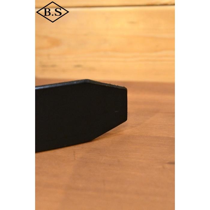 レインボーカントリー ベルト RAINBOW COUNTRY RCL-60001 LEATHER BELT ダブルピンベルト BLACk | レインボーカントリー | 07