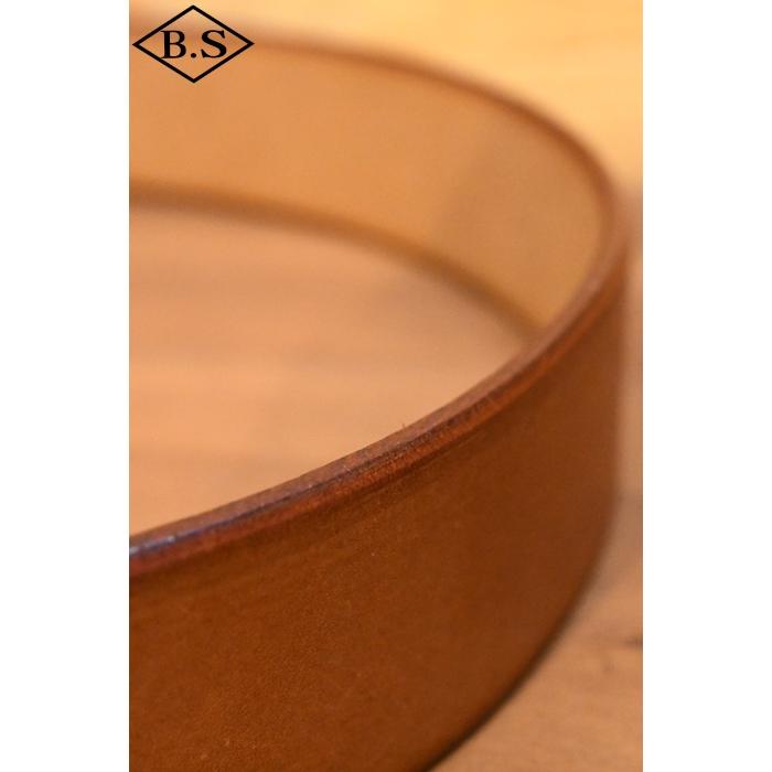 レインボーカントリー ベルト RAINBOW COUNTRY RCL-60001 LEATHER BELT ダブルピンベルト TAN | レインボーカントリー | 04