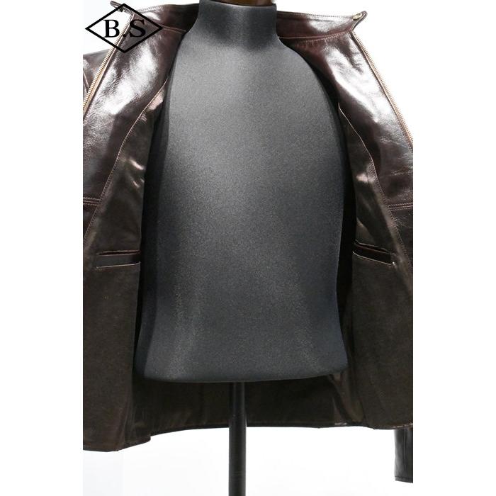 レインボーカントリー RAINBOW COUNTRY レザージャケット RCL-10029 Horsehide Racing Jacket "SPEEDSTER" スピードスター 大きいサイズ | レインボーカントリー | 10