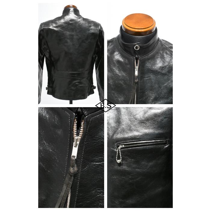 レインボーカントリー RAINBOW COUNTRY レザージャケット RCL-10029 Horsehide Racing Jacket "SPEEDSTER" スピードスター 大きいサイズ | レインボーカントリー | 12