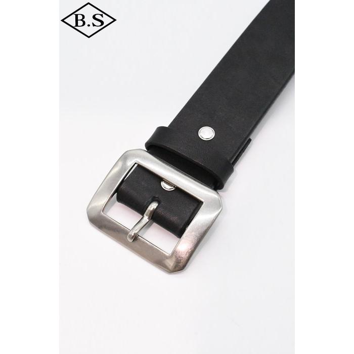 レインボーカントリー RAINBOW COUNTRY ベルト RCL-60010 LEATHER SINGLE PIN BELT シングルピンベルト BLACK ブラック | レインボーカントリー | 01